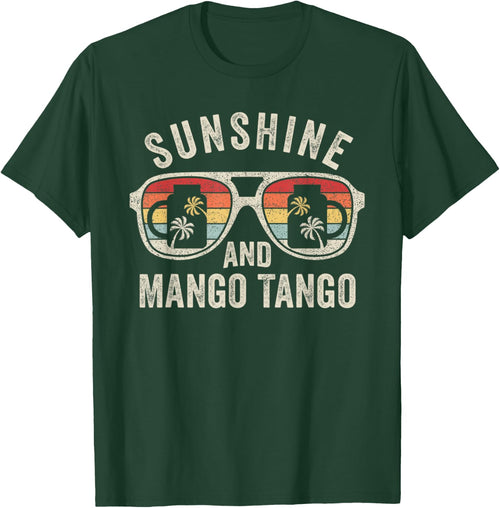 Retro Sunshine And Mango Tango Summer Men Women Juice
