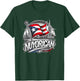 Nuyorican New York Puerto Rican Flag NYC City Backdrop Logo T-Shirt - T-Shirt | Forest