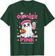 Pink October Halloween Ghost Breast Cancer Awareness T-Shirt - T-Shirt | Forest