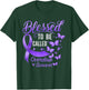 Blessed To Be Called Overdose Survivor Overdose Awareness T-Shirt - T-Shirt | Forest