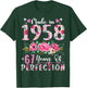 67 Year Old Made In 1958 Floral 67th Birthday Women T-Shirt - T-Shirt | Forest