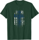 Finnish American Flag - Finland and USA Pride Women Kids Men T-Shirt - T-Shirt | Forest