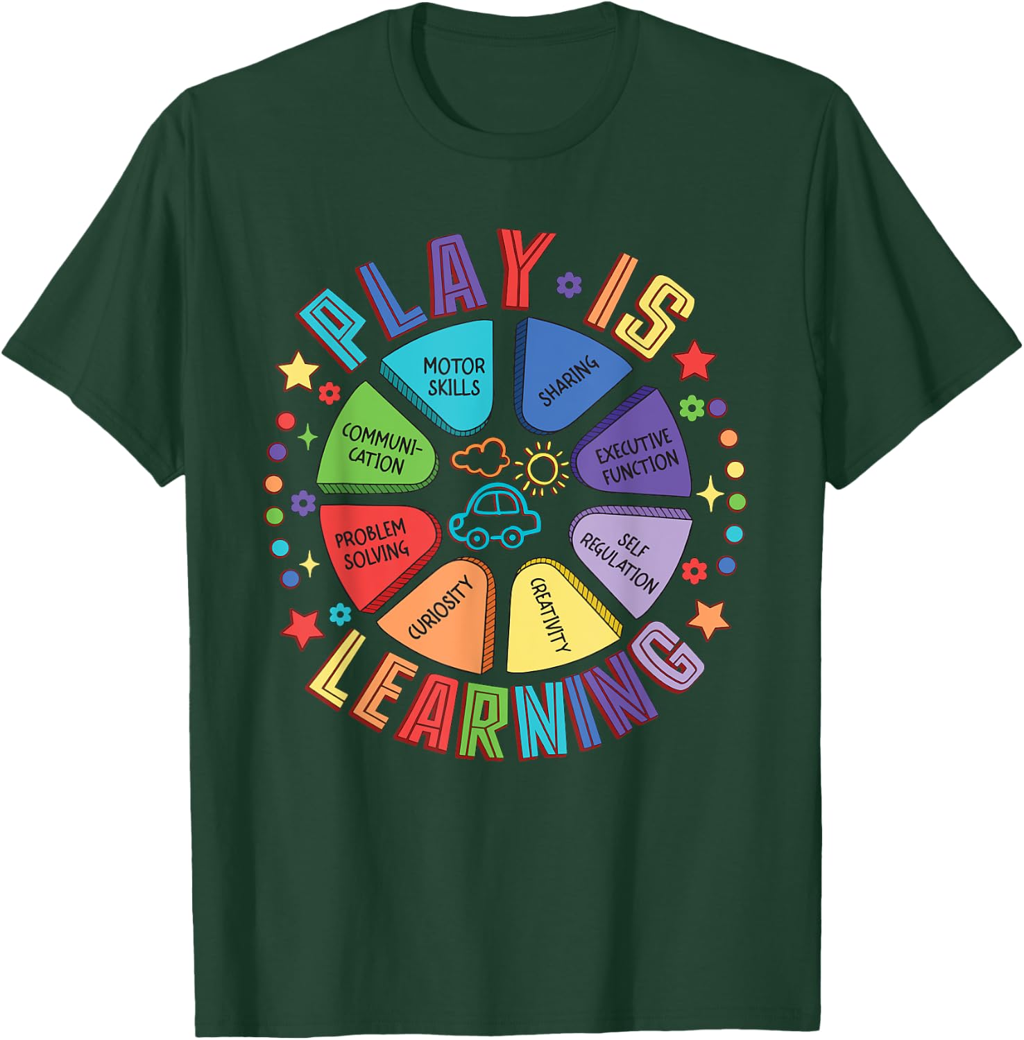 Teacher Life Teaching Back To School Plays Is Learning Women T-Shirt - T-Shirt | Forest