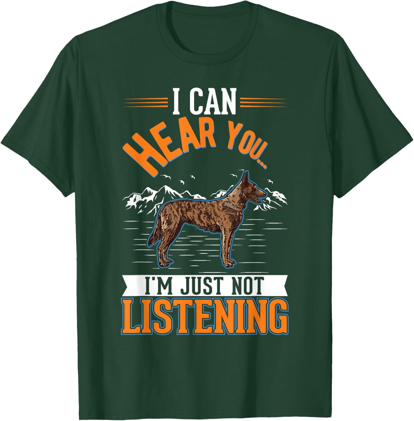 Hollandse Herder Dutch Shepherd T-Shirt - T-Shirt | Forest
