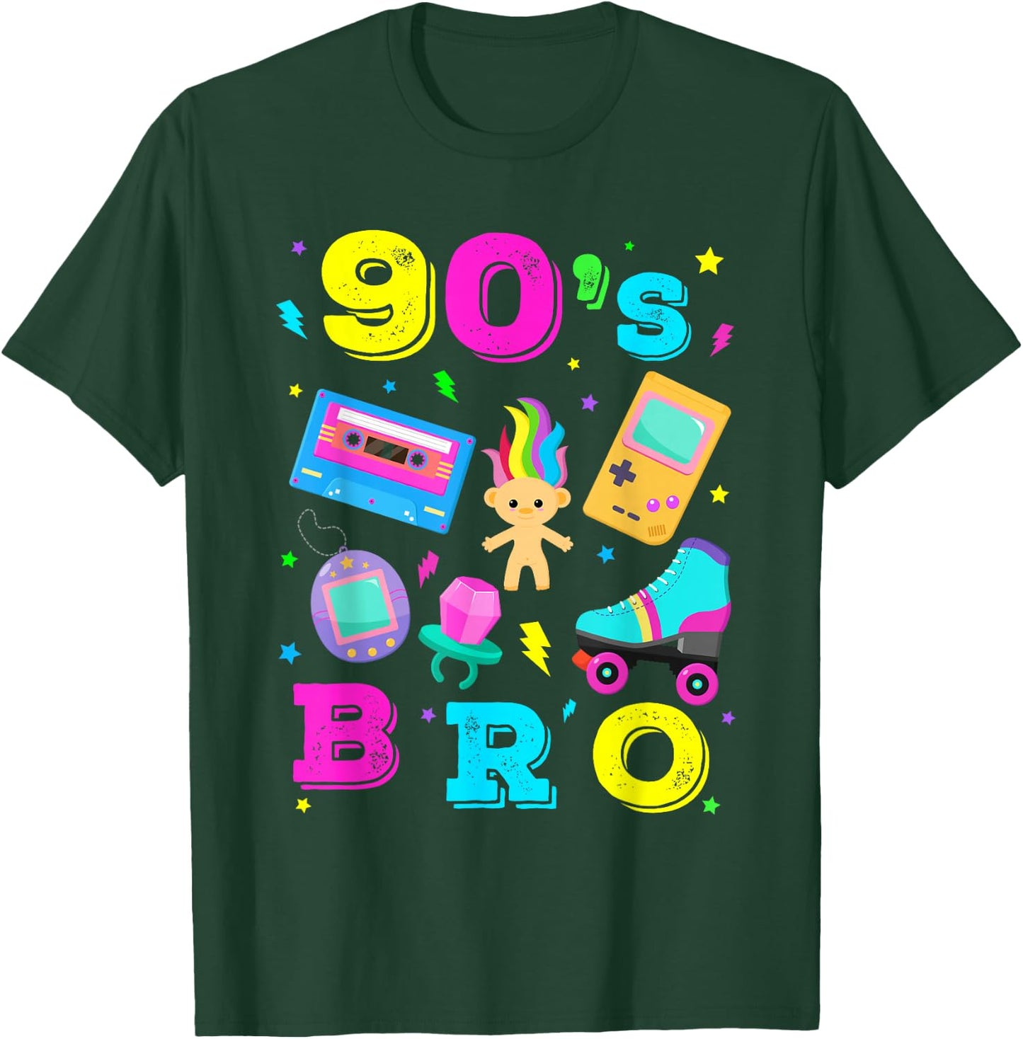 90er Jahre Vibe 1990er Jahre Mode 90er Jahre Thema Outfit 90er Jahre Mottoparty T-Shirt - T-Shirt | Forest