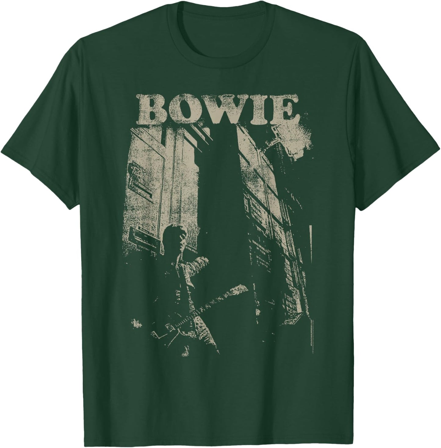 David Bowie - Batteries , Black T-Shirt - T-Shirt | Forest