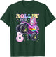 Unicorn Monster Truck 8th Birthday 8 Year Old Girls Party T-Shirt - T-Shirt | Forest