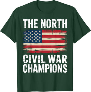 Civil War Reenactor North American History T-Shirt - T-Shirt | Forest