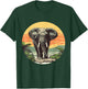 Elephant in Nature, Elephant T-Shirt - T-Shirt | Forest