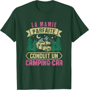 Grandma Camper Van Granny Camper Van Fête Des Grandes Mères T-Shirt - T-Shirt | Forest