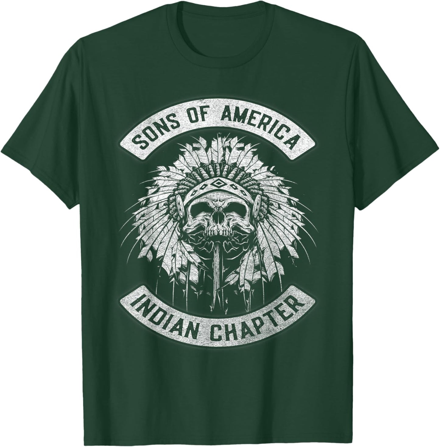 Sons of America - Native American Apparel T-Shirt - T-Shirt | Forest