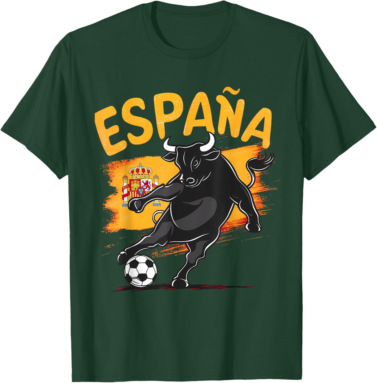 Spain Shirt Goal 2024 Football Soccer Football Europe Europe , red T-Shirt - T-Shirt | Forest