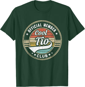 Official Member Cool Tio Club Funny Tio T-Shirt - T-Shirt | Forest