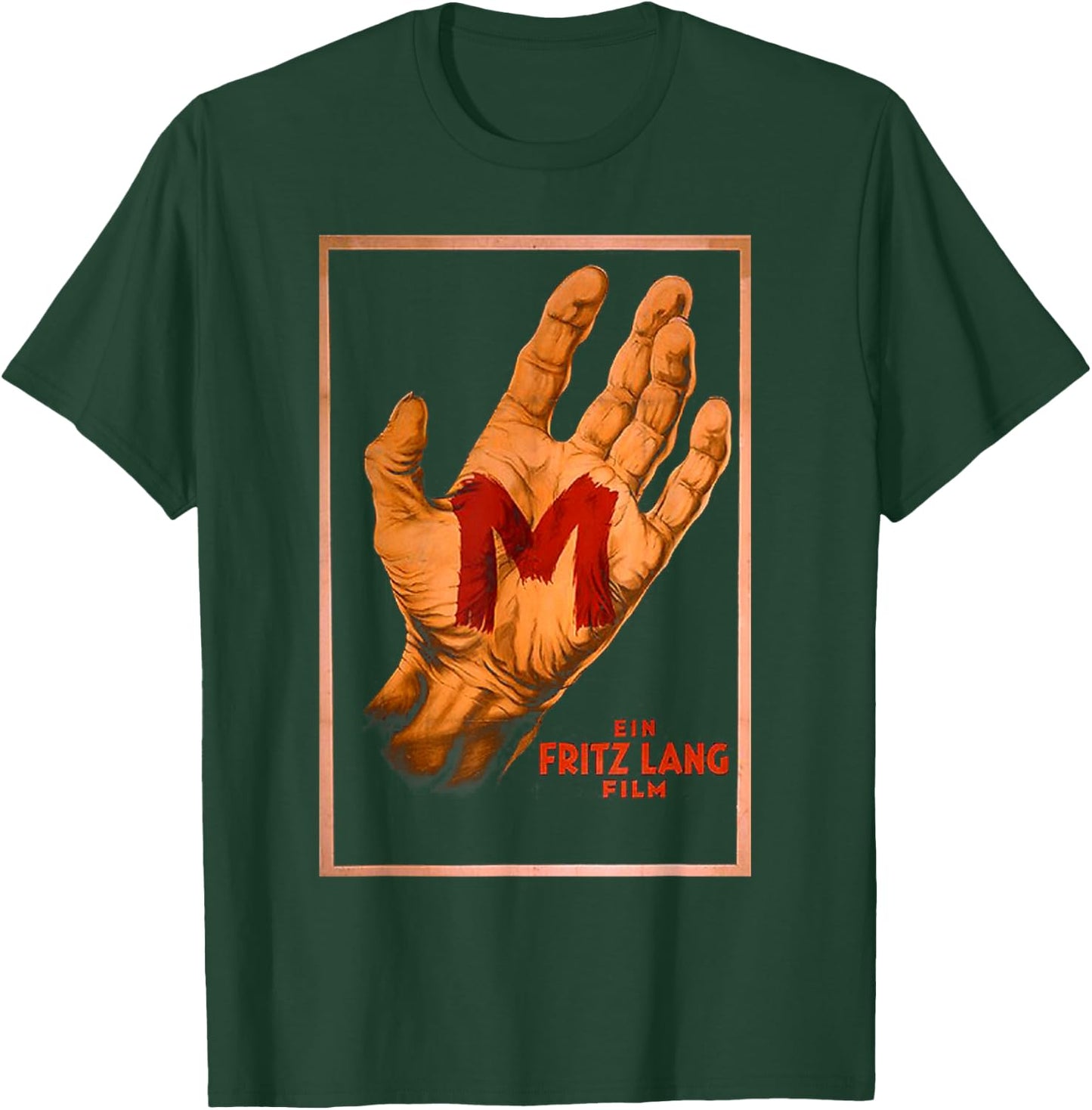 M - Eine Stadt sucht ihren Mörder Stummfilm Klassiker Poster T-Shirt - T-Shirt | Forest