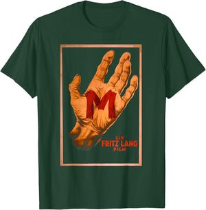 M - Eine Stadt sucht ihren Mörder Stummfilm Klassiker Poster T-Shirt - T-Shirt | Forest