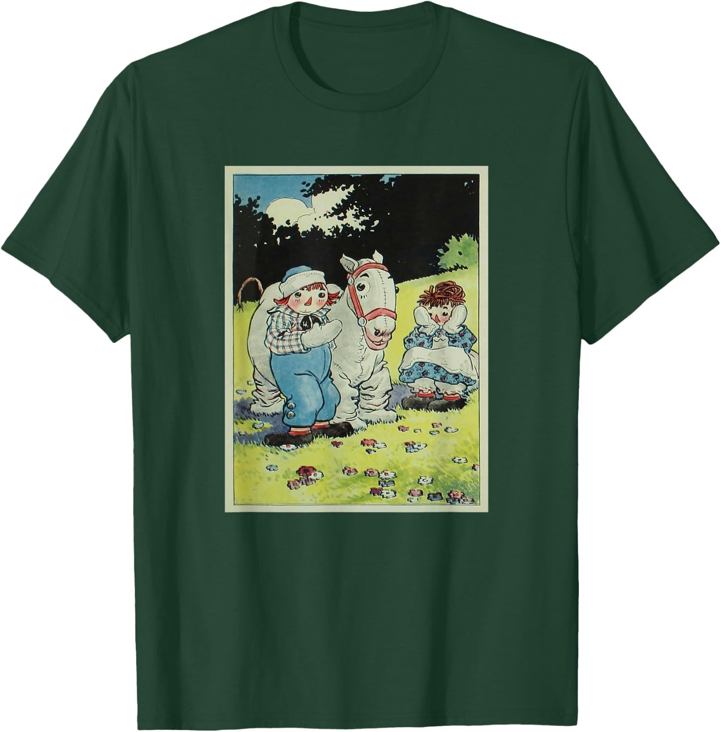Raggedy Ann, Andy and the Camel with Wrinkled Knees T-Shirt - T-Shirt | Forest