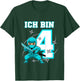 Ich Bin 4 Ninja Geburtstag 4 Jahre Junge Karate T-Shirt - T-Shirt | Forest