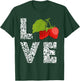 Strawberry Love Leopard Sweet Strawberries Summer Fruit T-Shirt - T-Shirt | Forest