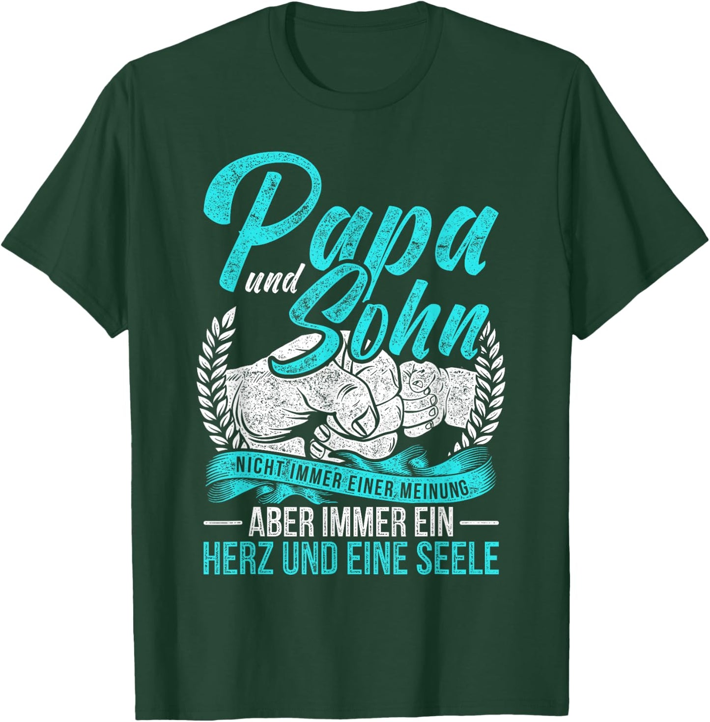 Papa und Sohn Saying Father Son Partner Look Father's Day T-Shirt - T-Shirt | Forest