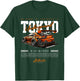 Cool Retro Vintage Japanese JDM Tokyo Japan Drift Race Car , blue T-Shirt - T-Shirt | Forest
