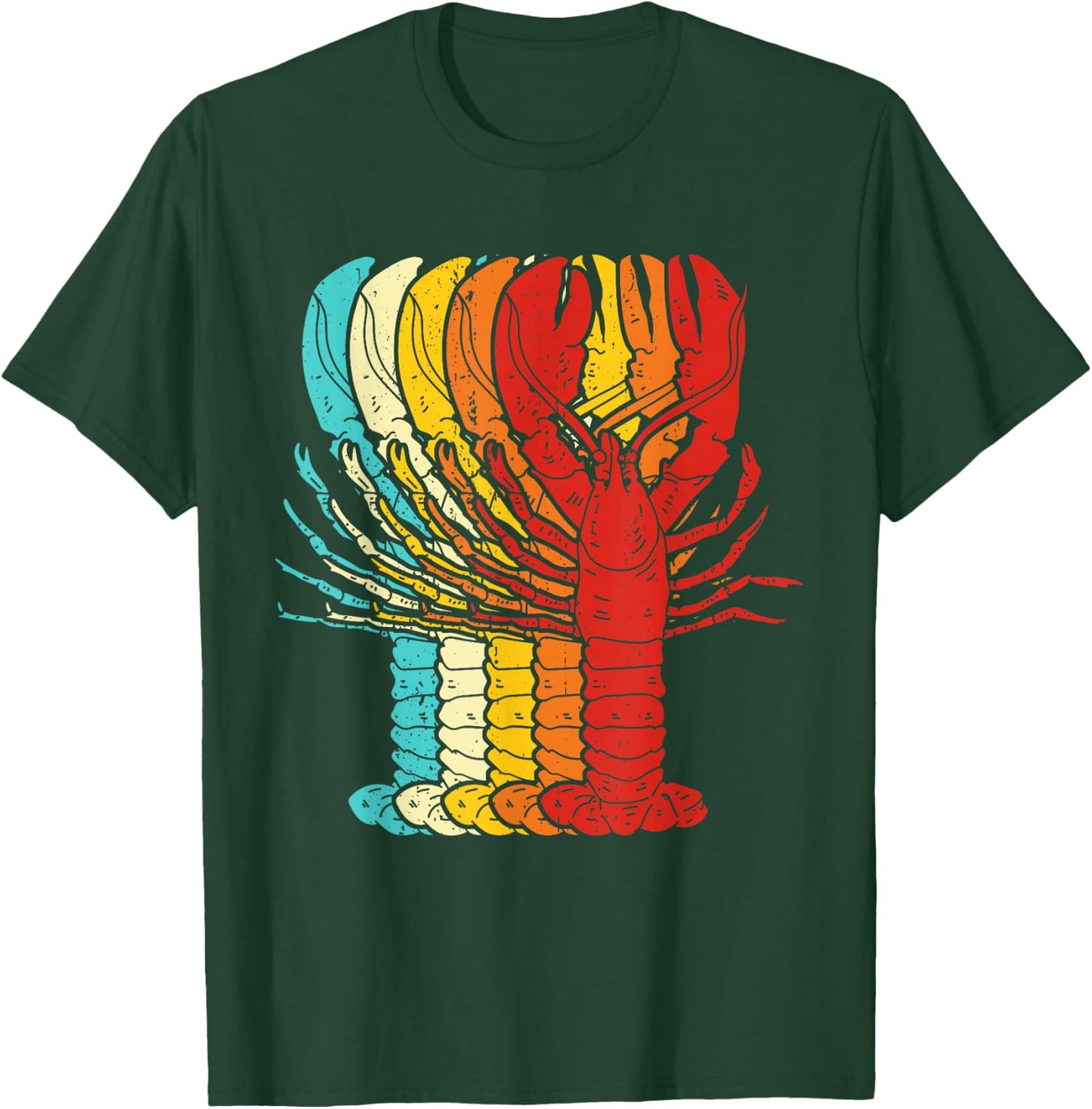 Vintage Lobster T-Shirt - T-Shirt | Forest