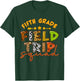 Fifth Grade Field Trip Squad Fun Day School Trip Teacher Kid T-Shirt - T-Shirt | Forest