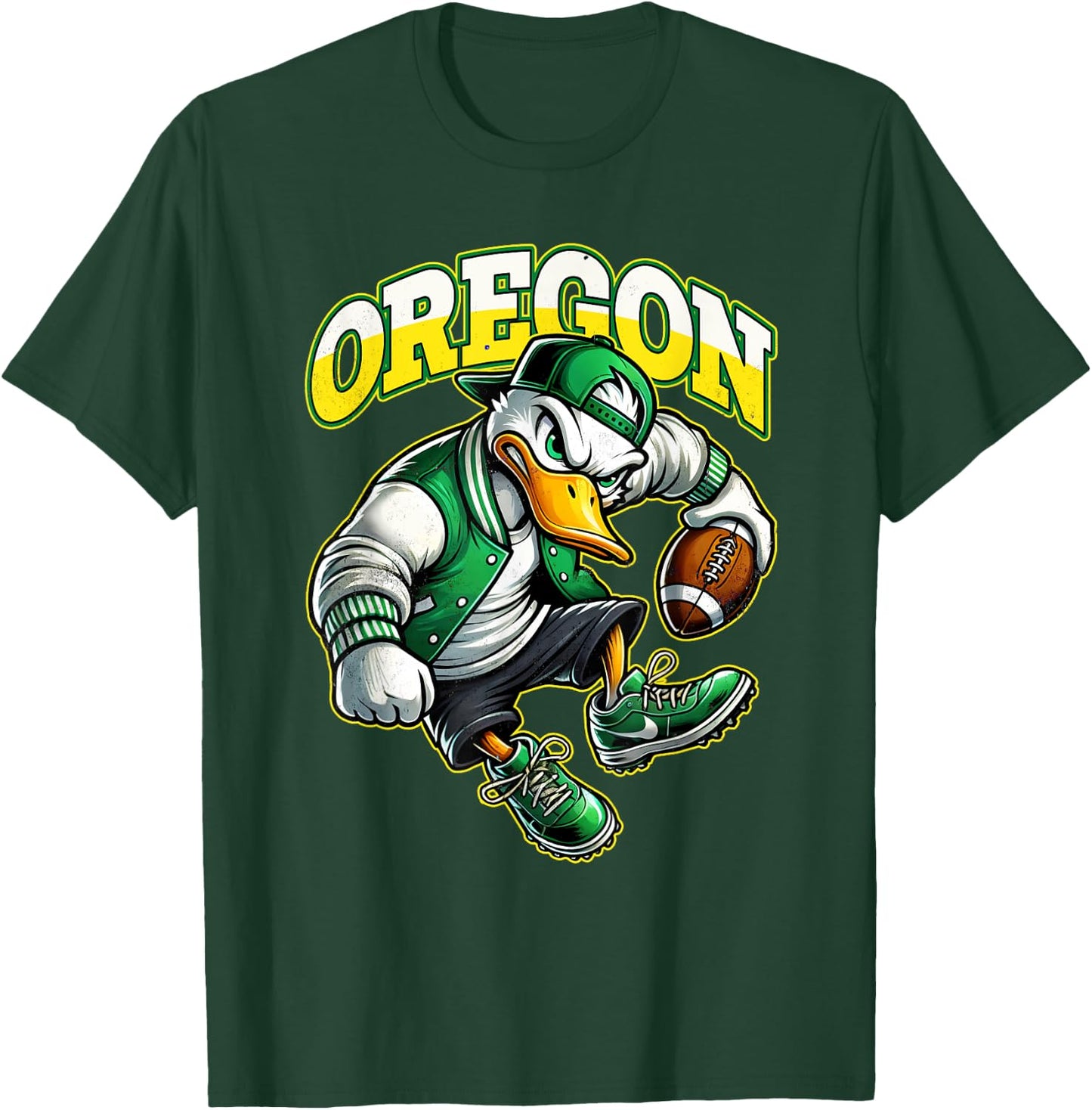 Graphic Oregons Proud Name Personalized Love Sports Vintage T-Shirt - T-Shirt | Forest