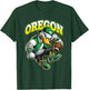 Graphic Oregons Proud Name Personalized Love Sports Vintage T-Shirt - T-Shirt | Forest