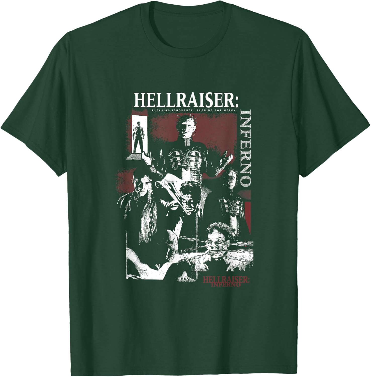 Hellraiser Inferno VIII Logo PAPL14568 , Black, S T-Shirt - T-Shirt | Forest