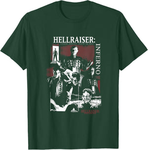 Hellraiser Inferno VIII Logo PAPL14568 , Black, S T-Shirt - T-Shirt | Forest