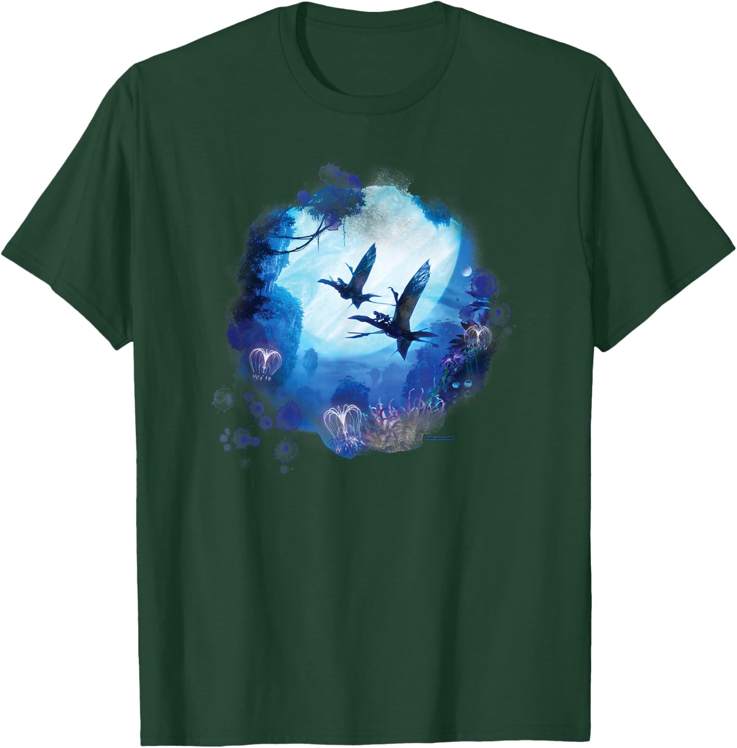 Avatar: The Way of Water Banshee NA’vi Night Flight T-Shirt - T-Shirt | Forest