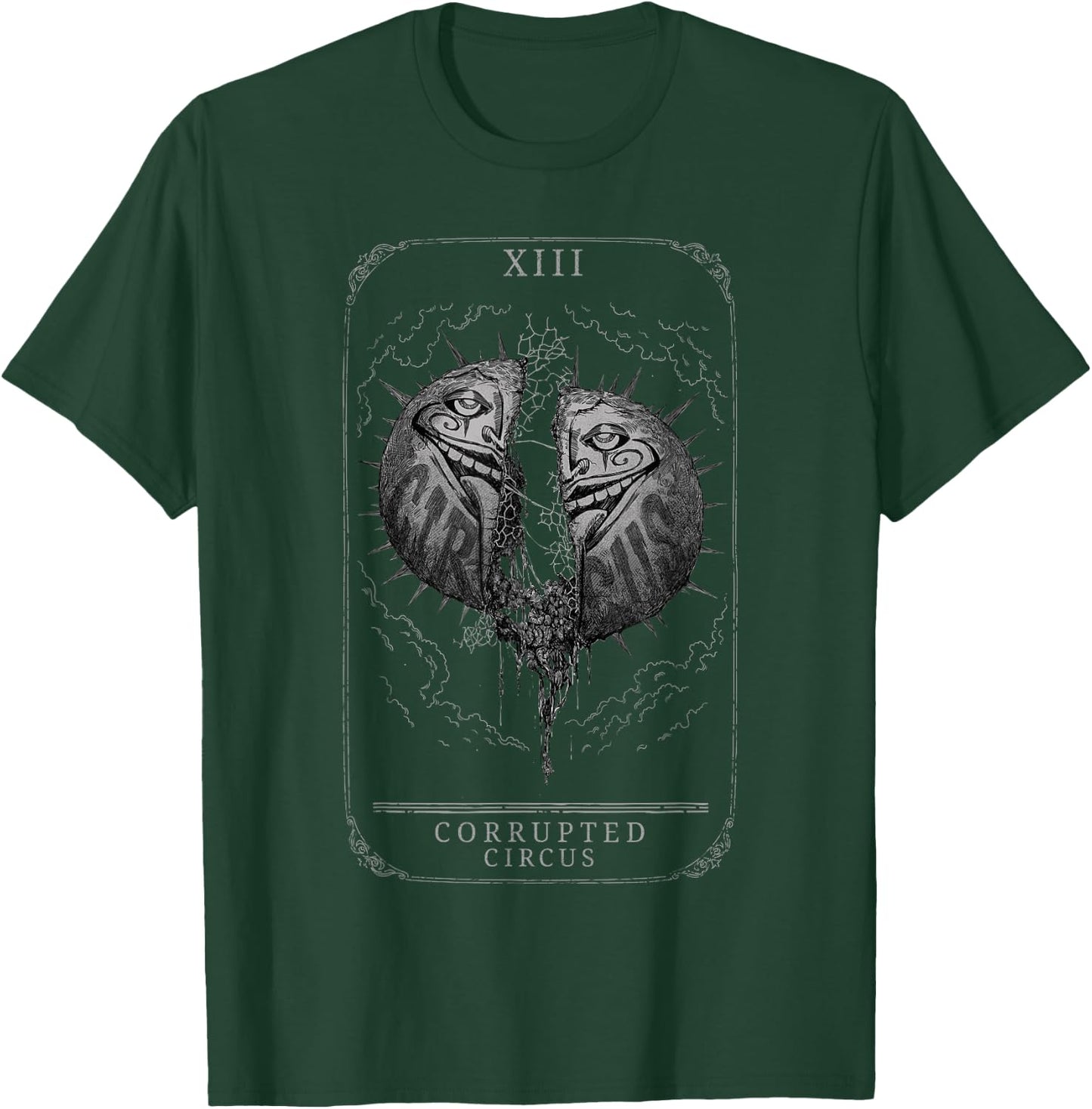 Hunt: Showdown 1896 Corrupted Circus , Black, S T-Shirt - T-Shirt | Forest
