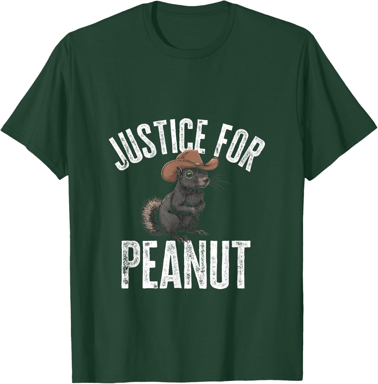 Justice For Peanut The Squirrel - Peanut Squirrel T-Shirt - T-Shirt | Forest