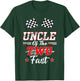 Uncle Of The Two Fast 2nd Birthday Racing Car Family T-Shirt - T-Shirt | Forest
