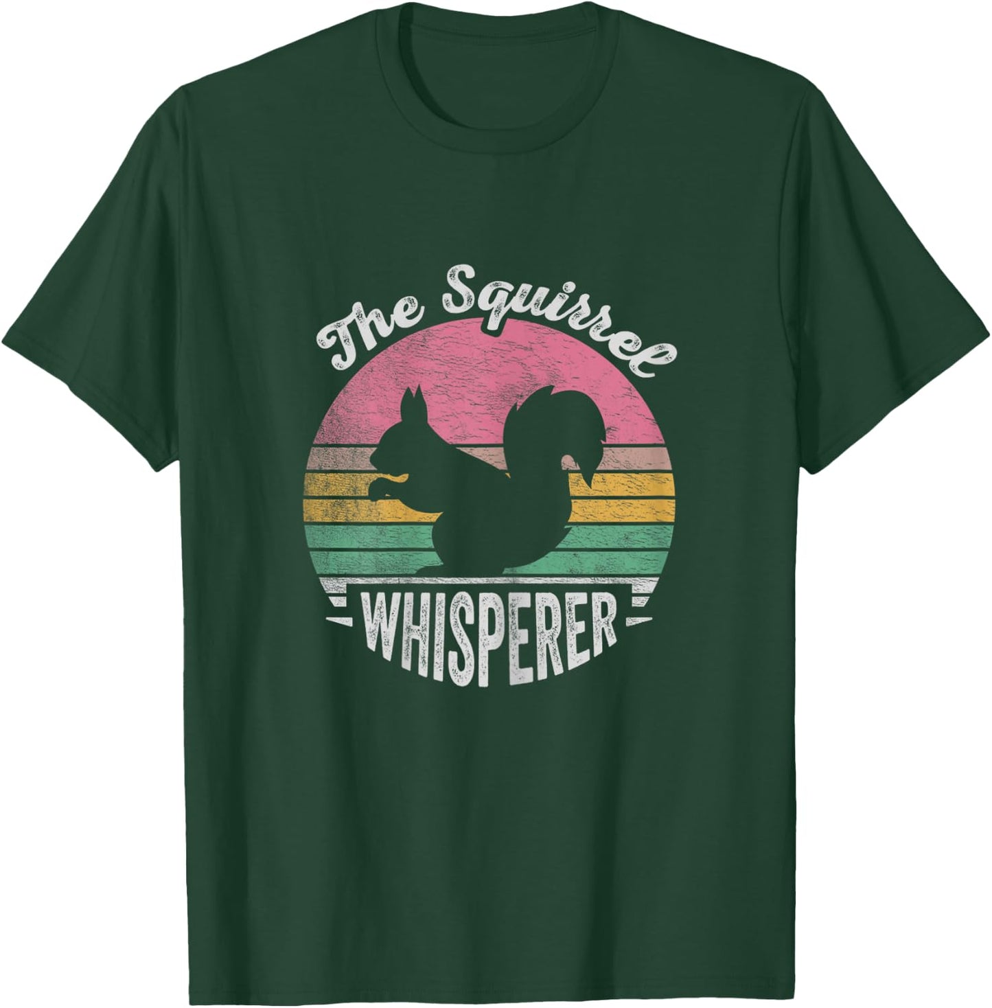 Retro Vintage Squirrel Lover Squirrel Whisperer T-Shirt - T-Shirt | Forest
