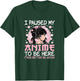 I Paused My Anime to Be Here Cute Japanese Otaku Women Girls T-Shirt - T-Shirt | Forest