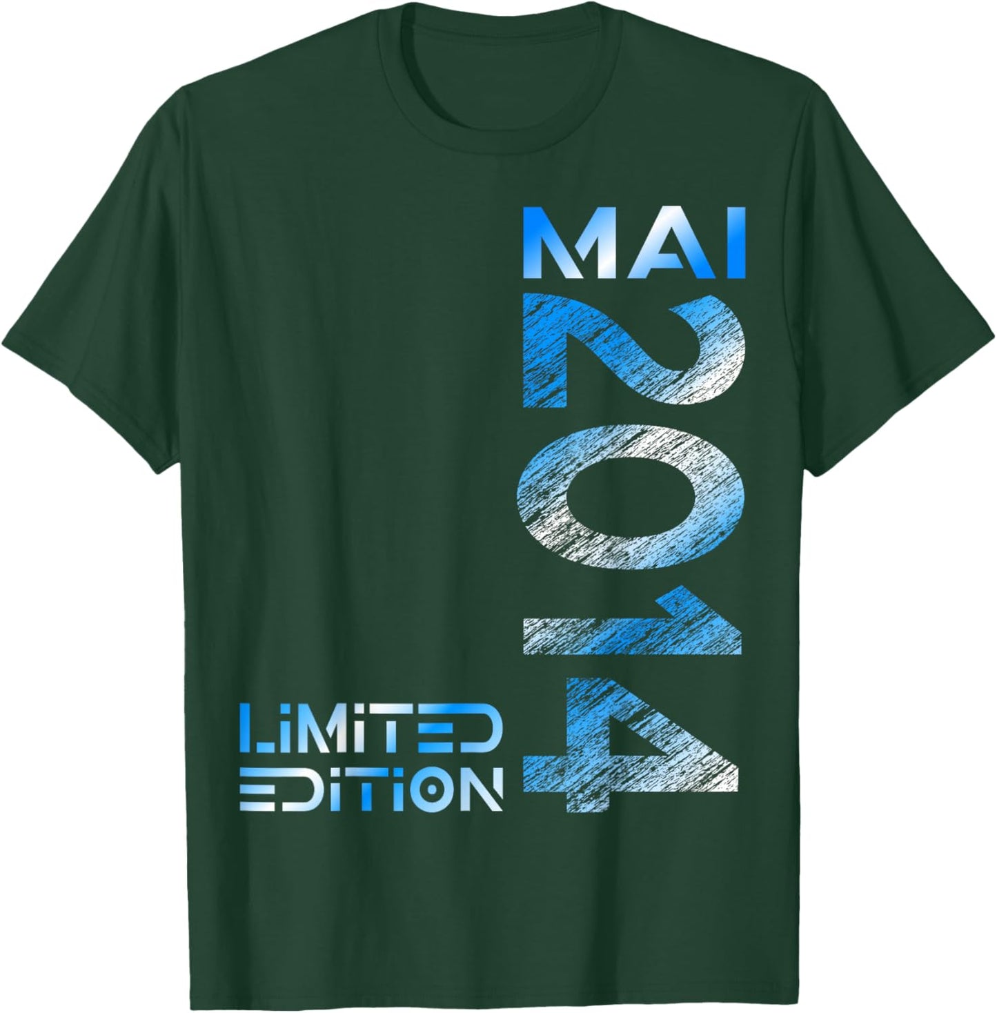 Limited Edition Mai 2014 Junge Mädchen 12. Geburtstag T-Shirt - T-Shirt | Forest