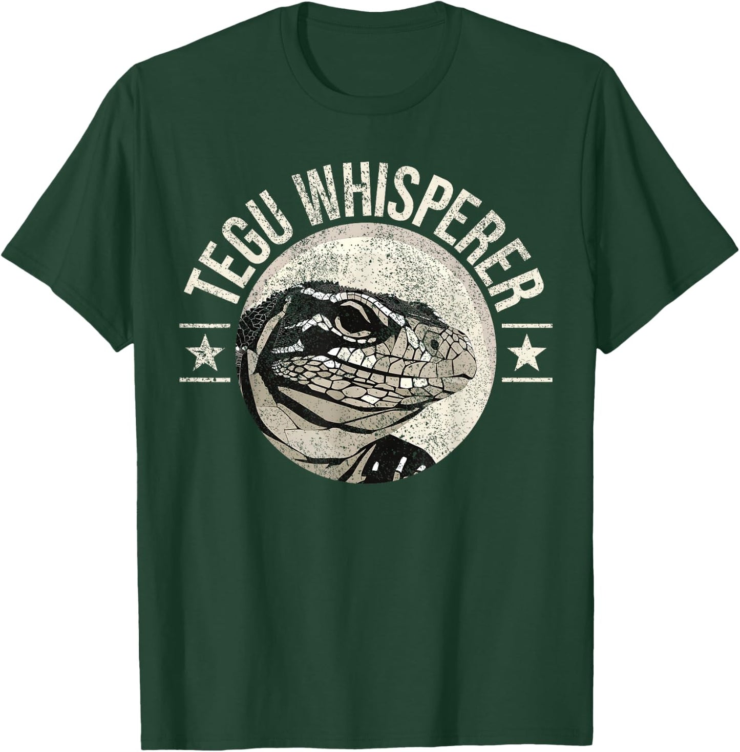Tegu Lover Tegu Lizard Tegu Whisperer Hobby Tegu T-Shirt - T-Shirt | Forest