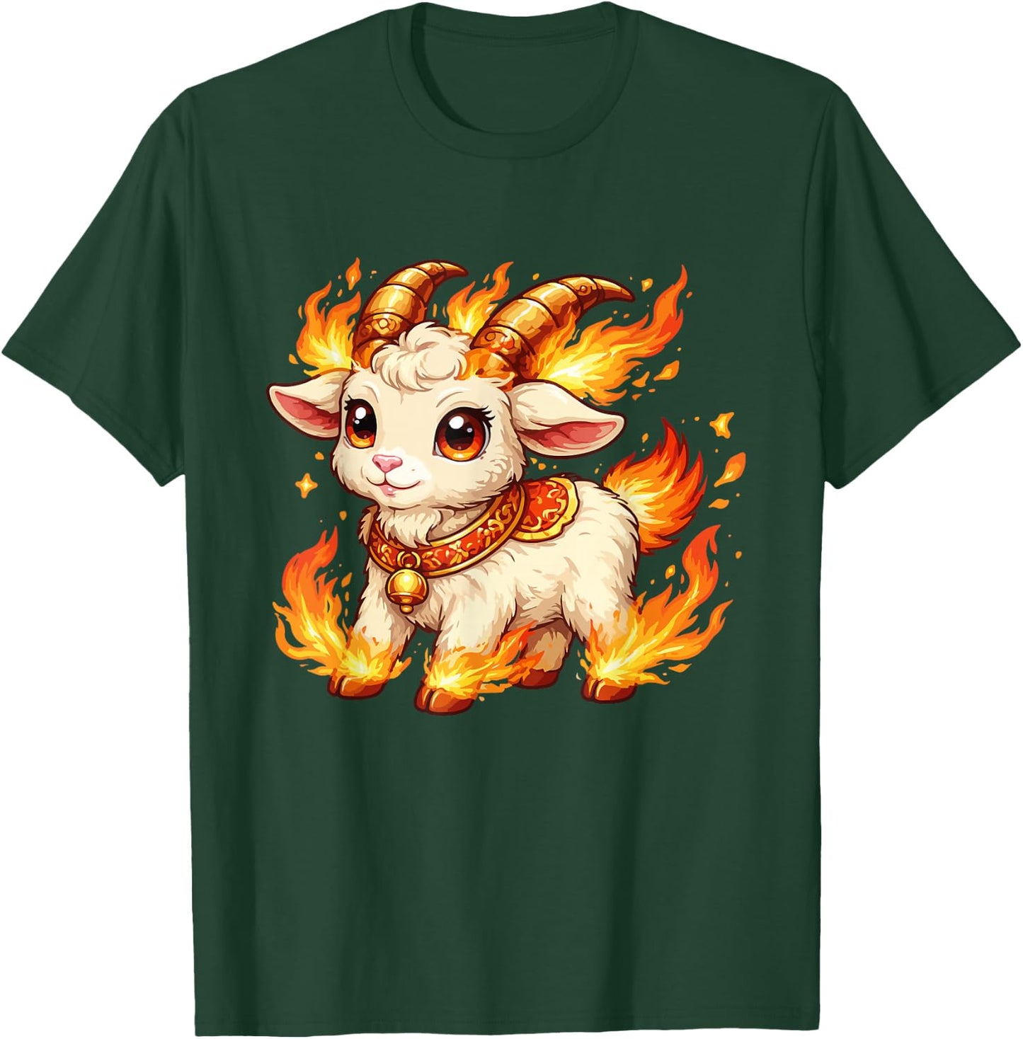 Year of Goat 2027 Lunar New Year Chinese New Year 2027 T-Shirt - T-Shirt | Forest