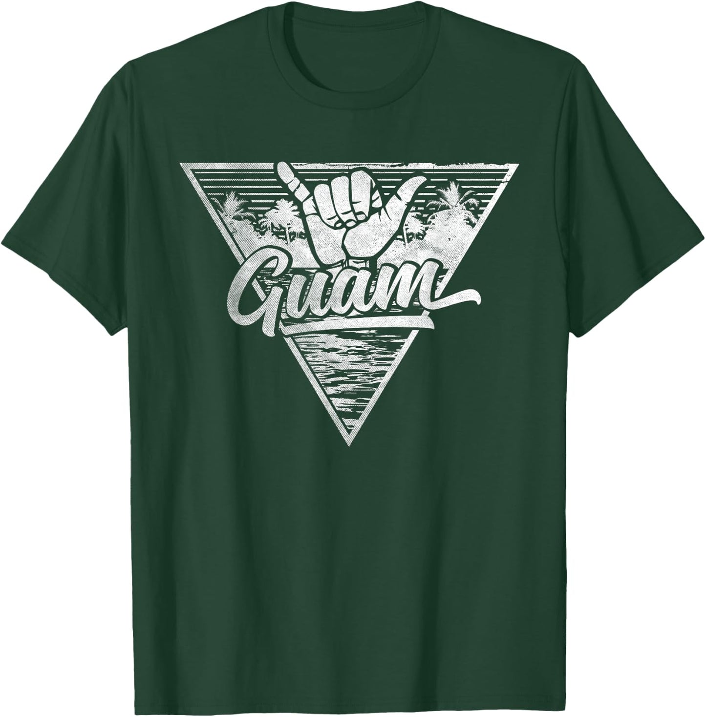 Shaka Guam Shirt - Guam T-Shirt - T-Shirt | Forest