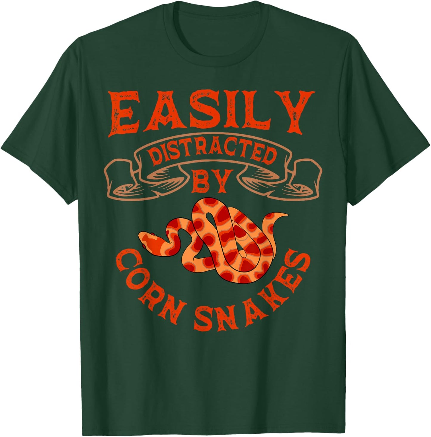 Corn Snake Breeder Pet Keeper Herpetologist Reptile Lover T-Shirt - T-Shirt | Forest