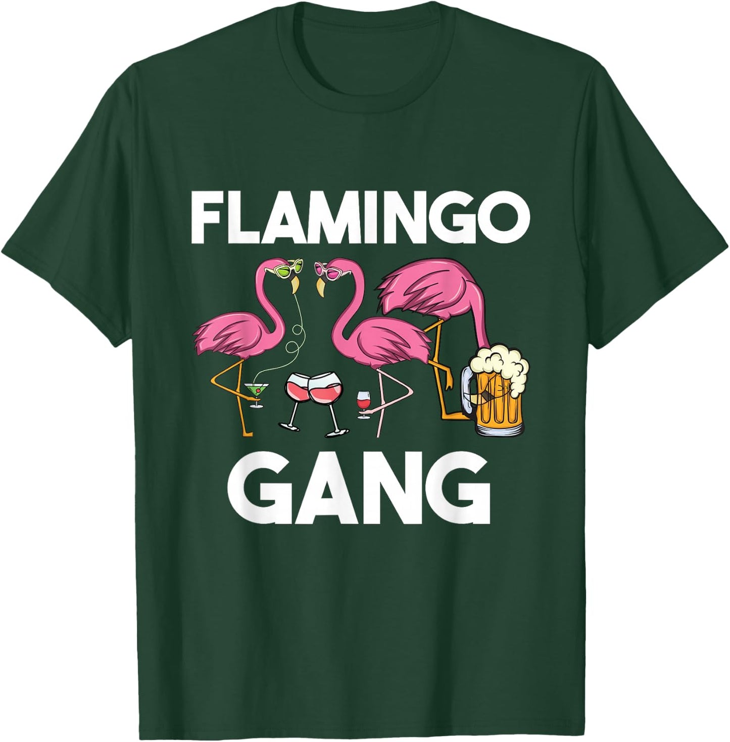 Flamingo Gang Flamingo T-Shirt - T-Shirt | Forest