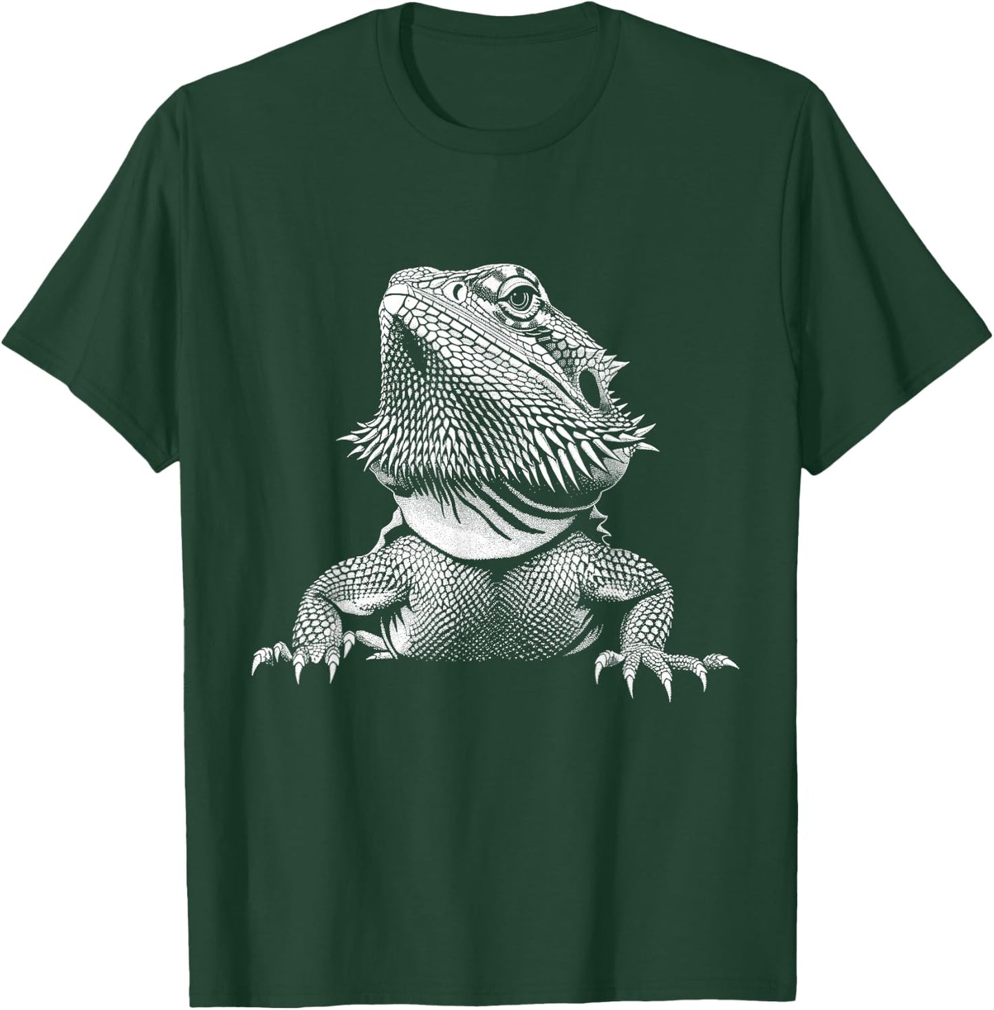 Bearded Dragon Reptile Lover T-Shirt - T-Shirt | Forest