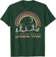 Joshua Tree Desert Rainbow Vintage Retro Outdoors T-Shirt - T-Shirt | Forest