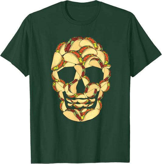 Taco Lover Men Cinco De Mayo Mexican Food Tacos T-Shirt - T-Shirt | Forest