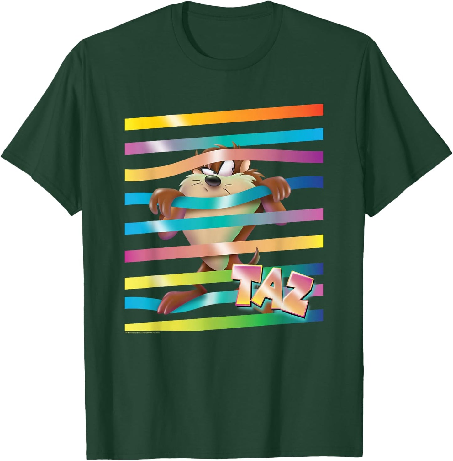 Looney Tunes Taz Stripes T-Shirt - T-Shirt | Forest