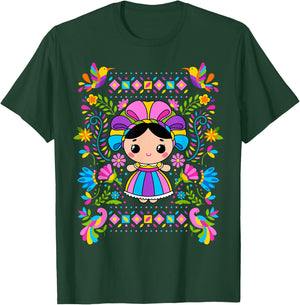 Mexican Doll Lele T-Shirt - T-Shirt | Forest