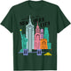 Meet me in New York - Mignon État américain Voyage Retro T-Shirt - T-Shirt | Forest