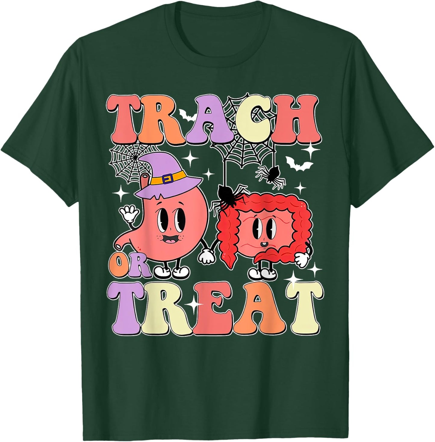 Gi Nurse Gastro Crew Colonoscopy Endoscopy RN Halloween T-Shirt - T-Shirt | Forest