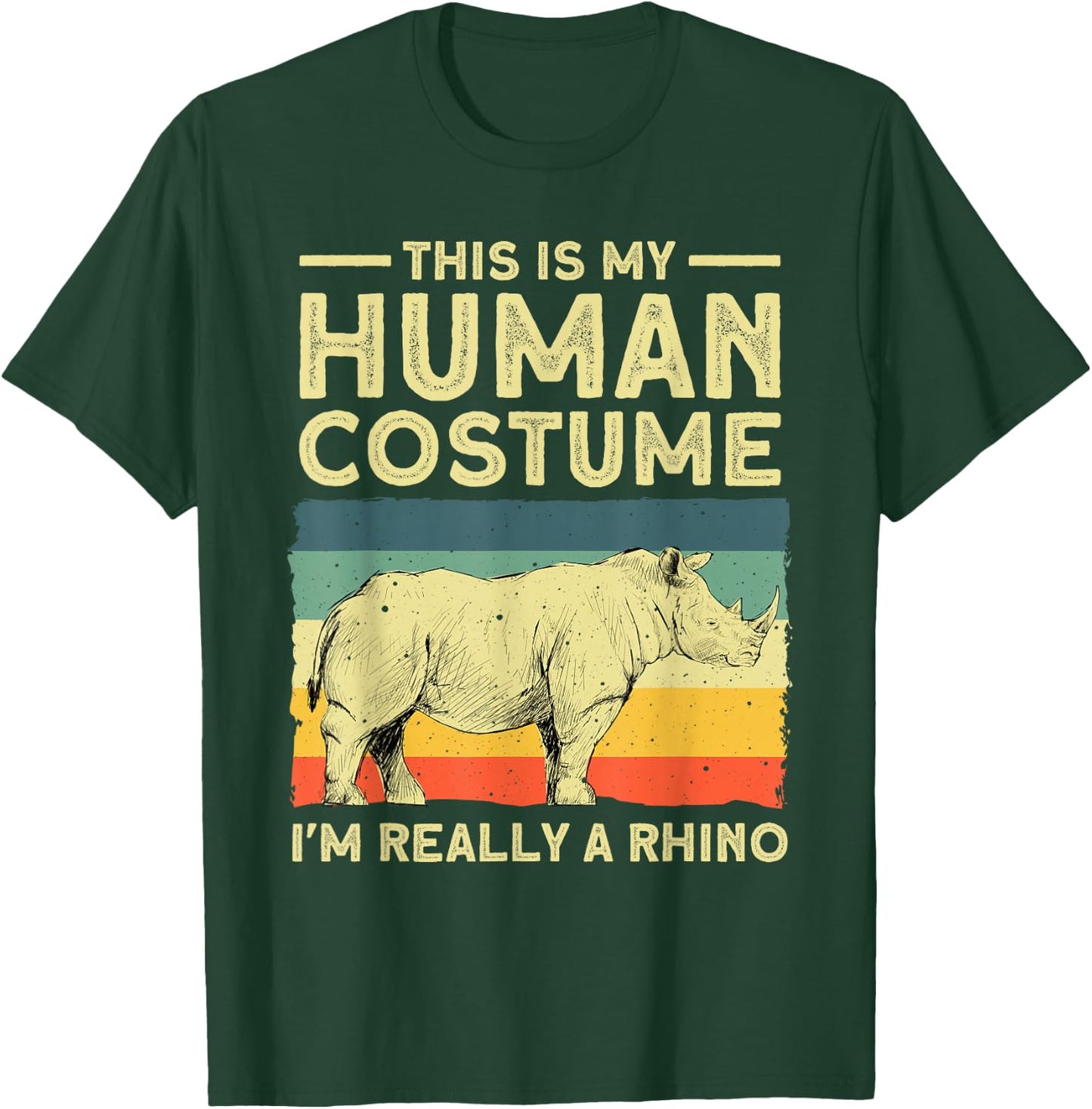 Best Rhino Design Women Kids Rhino Rhinoceros Lovers T-Shirt - T-Shirt | Forest